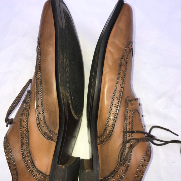 Robert Wayne Wing -Tip Brown Size 10 - Picture 3 of 6
